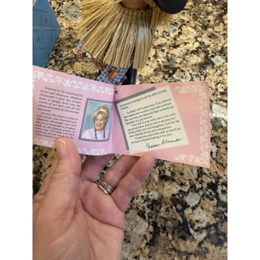 Vintage Madame Alexander Scarecrow 140430 Wizard of Oz 8